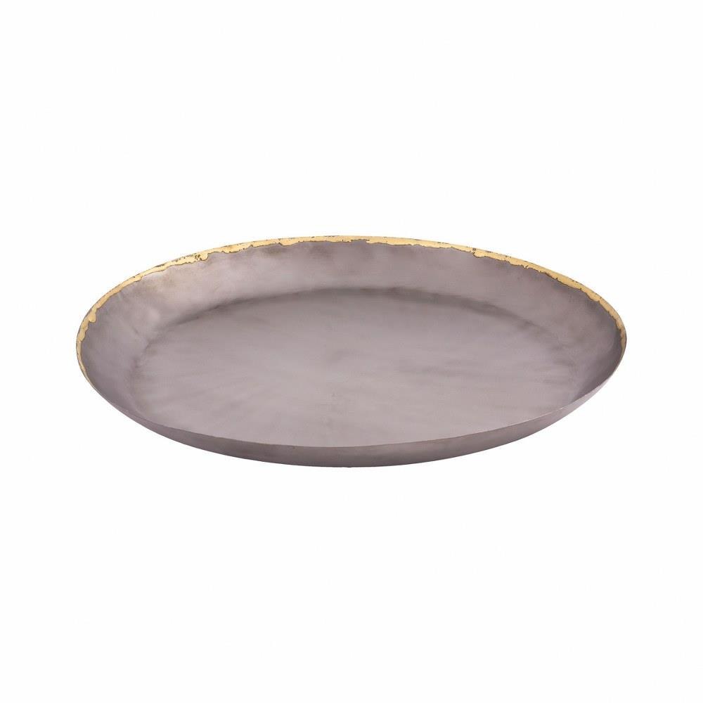 19.75 Inch Charger Plate with Rim by Elk Home - TRAY058
