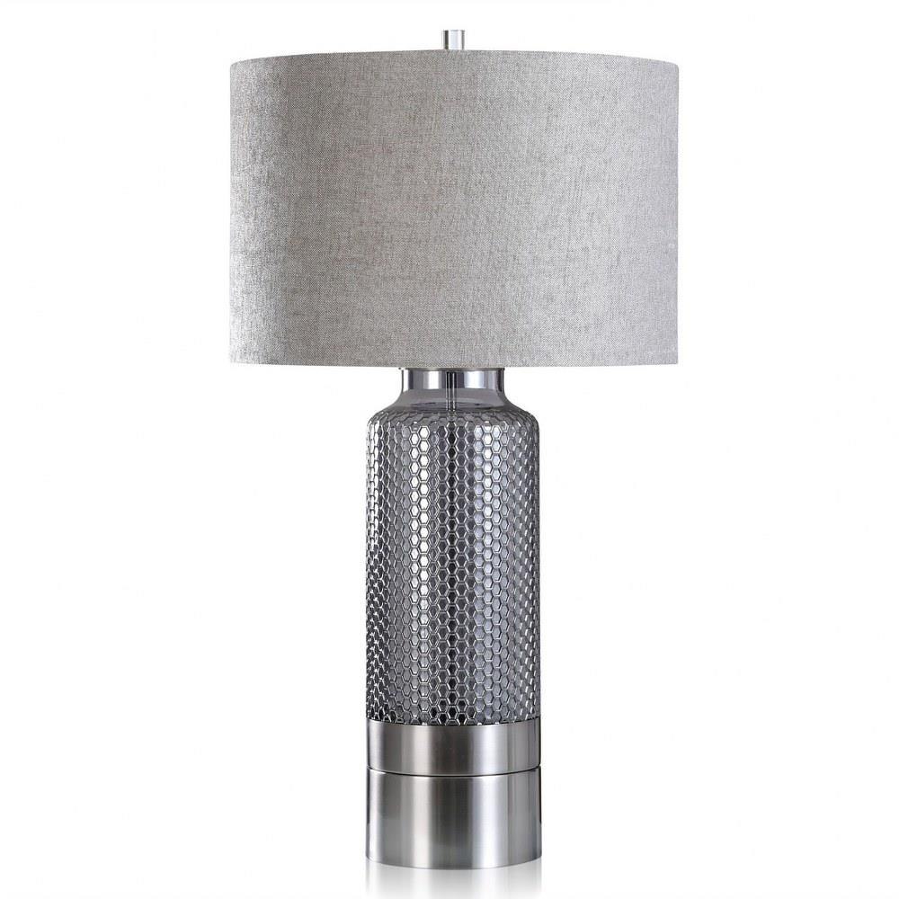 Luna 1 Light Table Lamp In Modern Style 37 x 20 Inches by Harp and Finial - HFL331810DS
