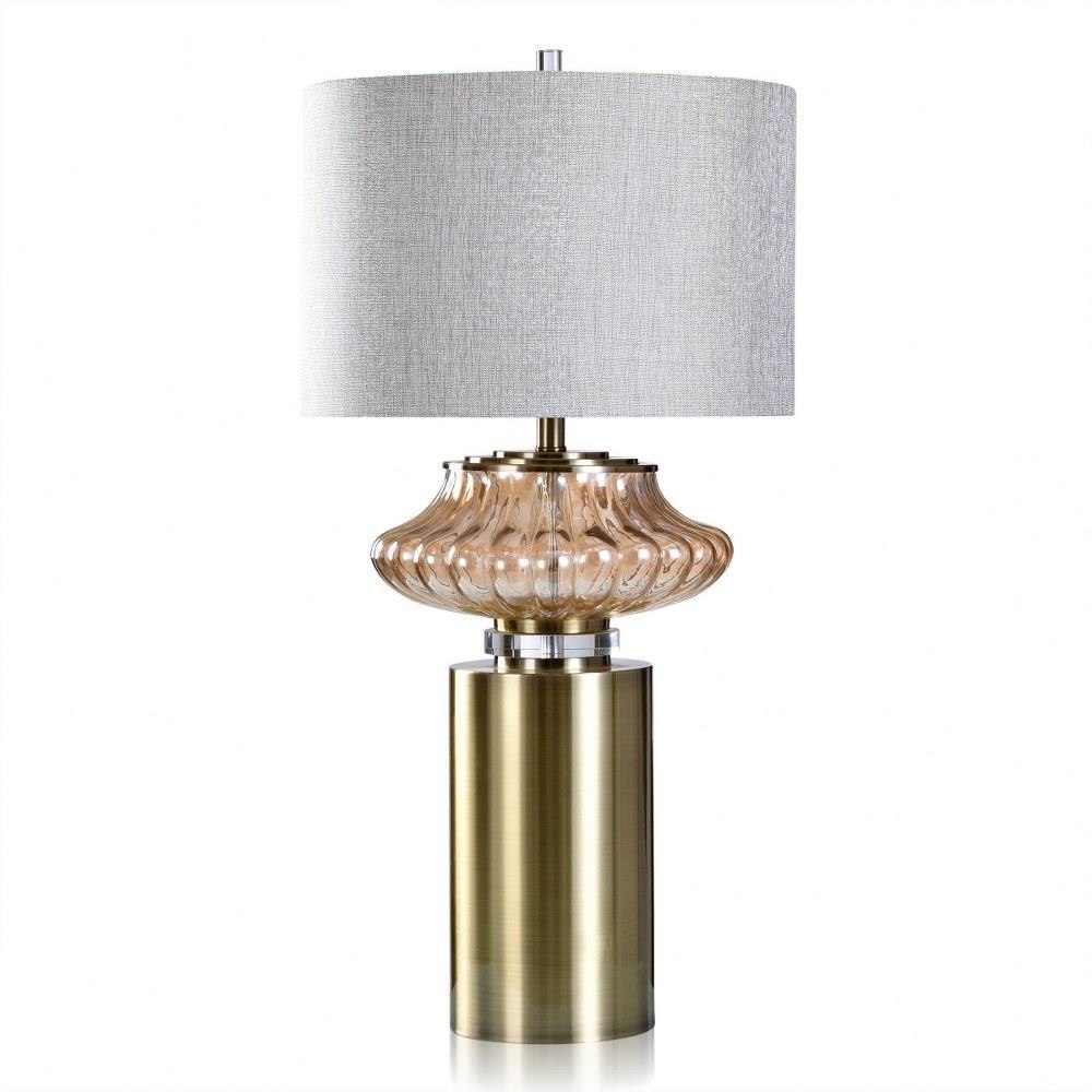 Hepburn 1 Light Table Lamp 33.5 x 17 x Harp and Finial - HFL331812DS