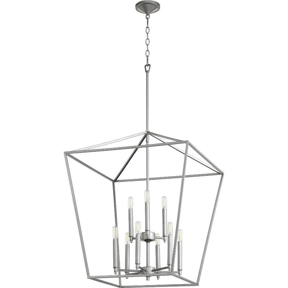 Gabriel 9 Light Large 2 Tier Pendant by Quorum - 604-9 -  QuorumLightingExperts, image size:1000x1000