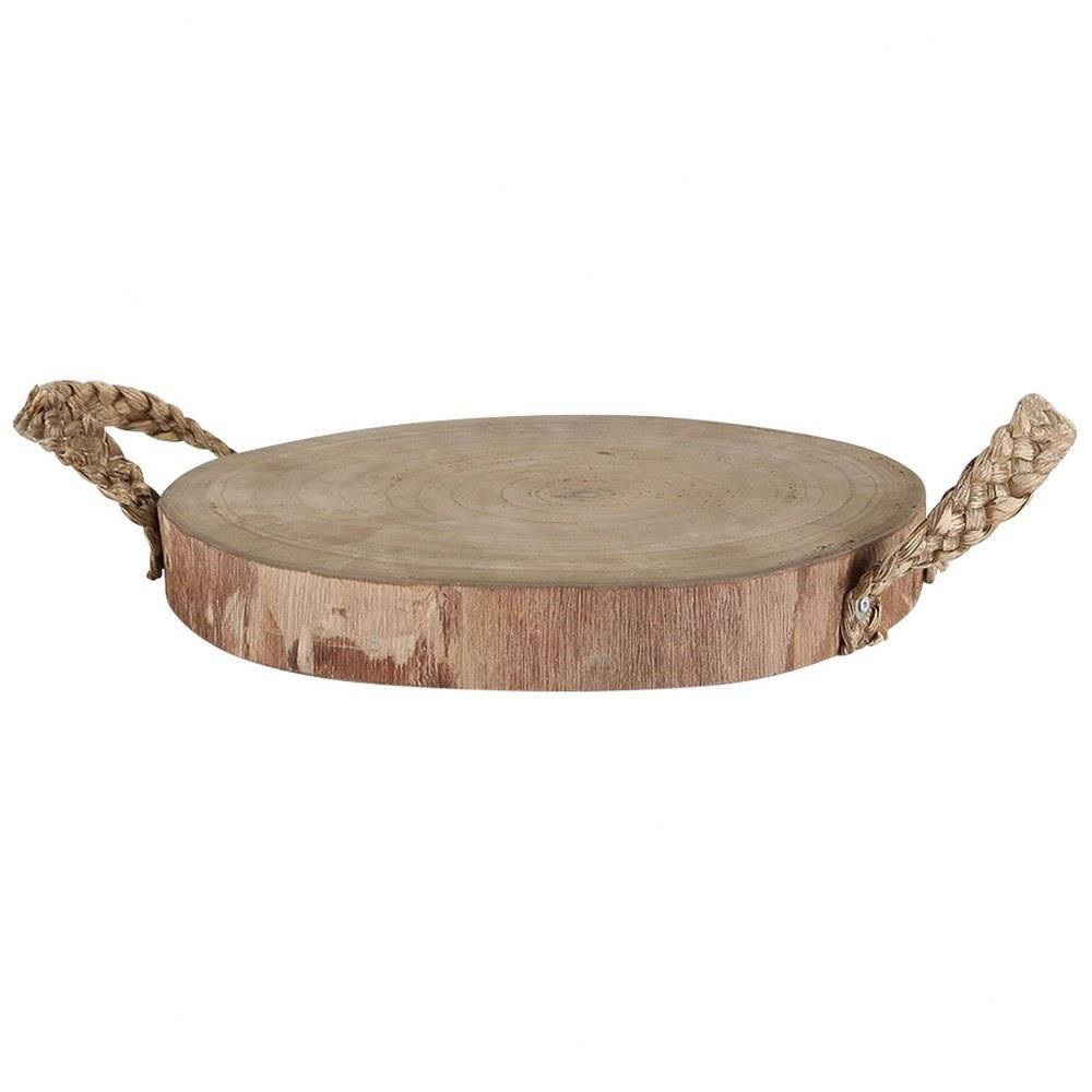Accent 12.4 Inch Tray with Rope Handles by Stylecraft - A10088DS