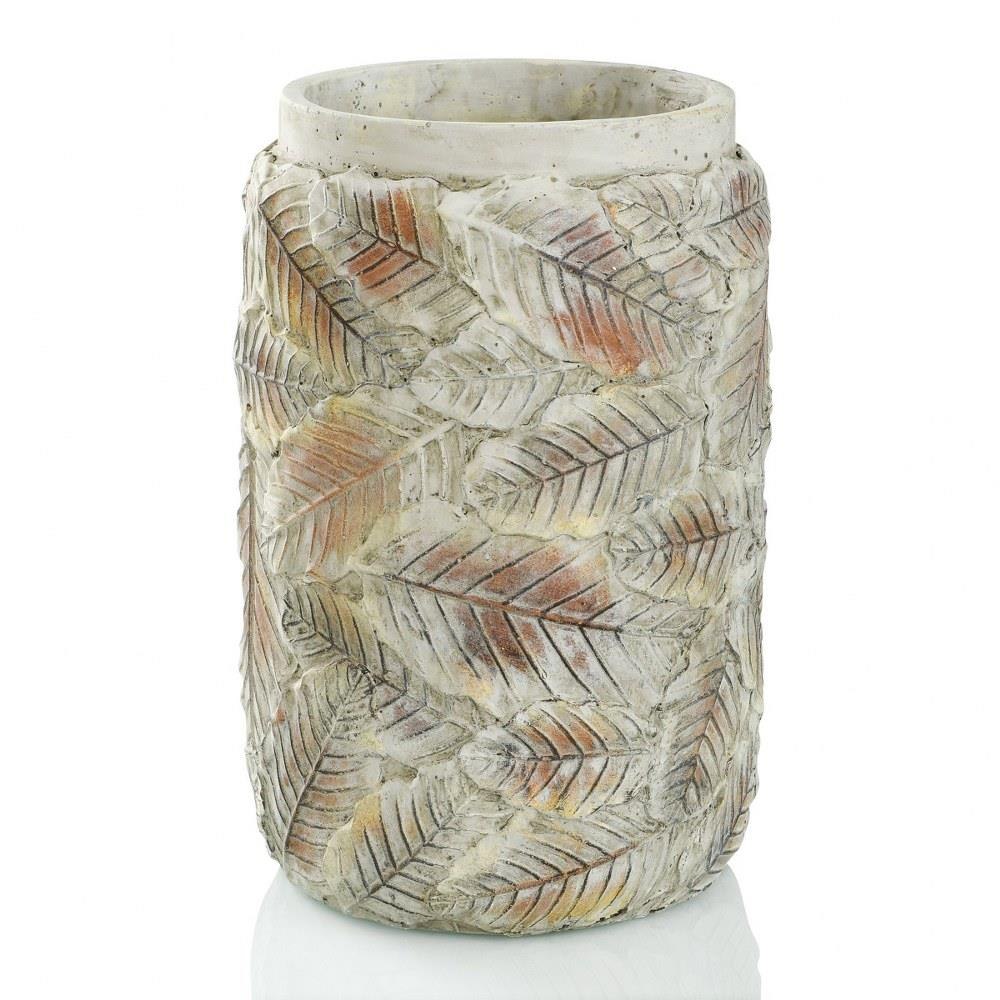 Maple Cream 14 Inch Decorative Vase In Farmhouse Style by Stylecraft - AC131929DS