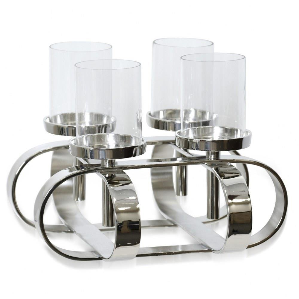 Asha 12 Inch 4 Light Small Candle Holder by Stylecraft - AI31021DS