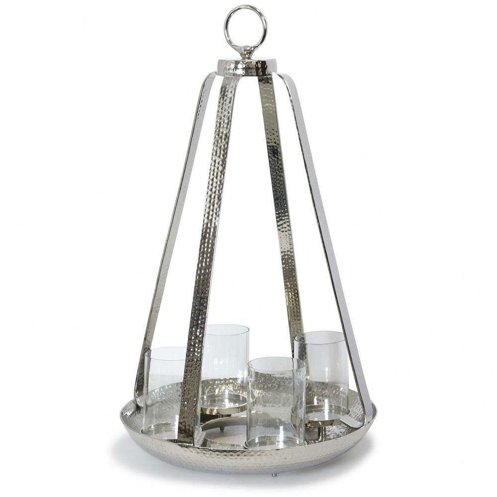 Asha 18 Inch 4 Light Large Dome Candle Holder Stand by Stylecraft - AI31030DS