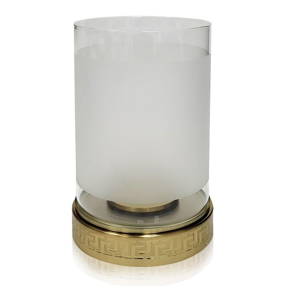 Dann Foley 6.3 Inch Decorative Hurricane Candle Holder by Stylecraft - DFA51174DS