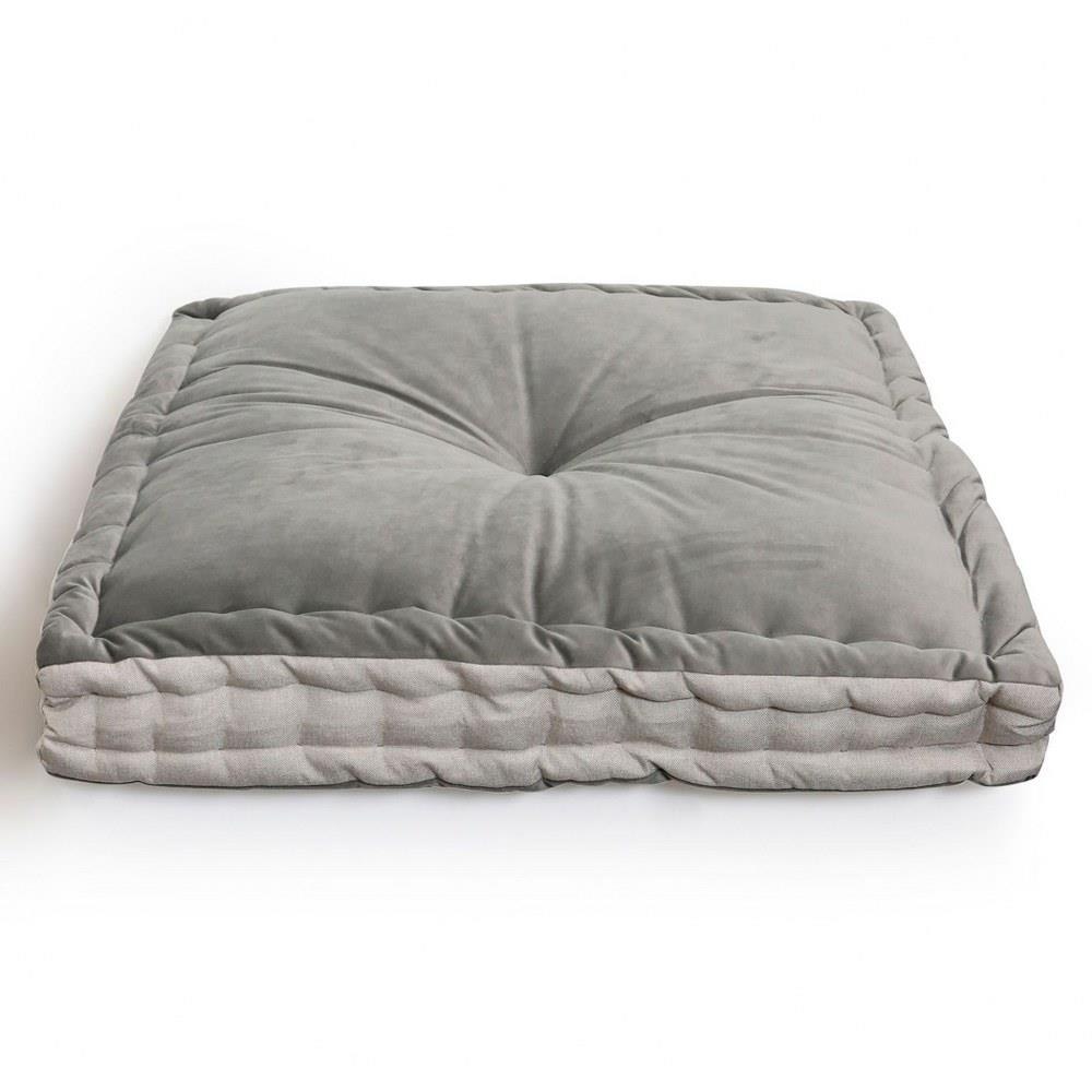Dan Foley 30 Inch Sterling Large Floor Pillow In Modern by Stylecraft - DFS10098DS