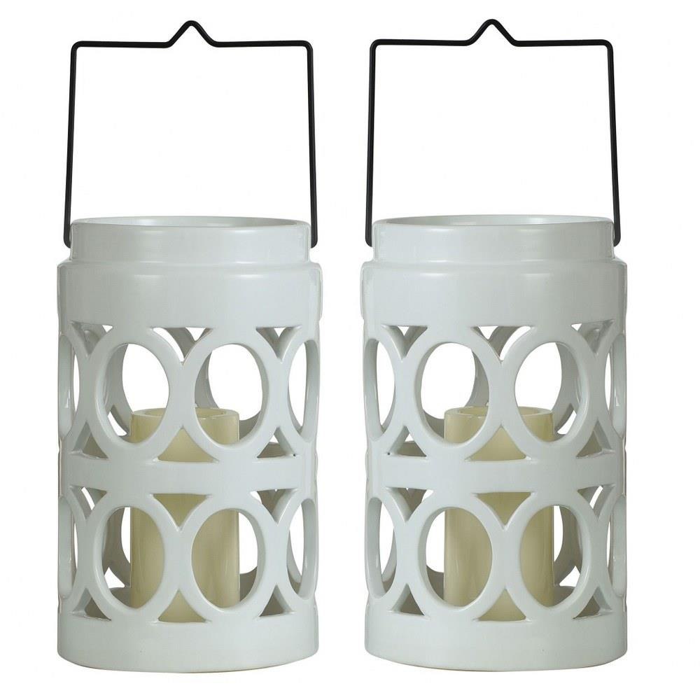 11.8 Inch LED Candle Lantern (Set of 2) by Stylecraft - GN2782BDS