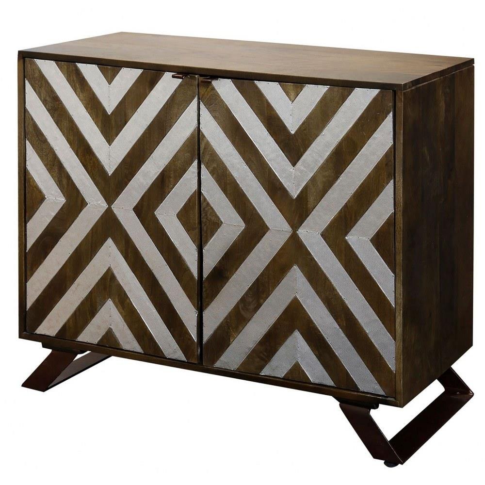 2 Door Cabinet 32 Inch Tall and 36 Inch Wide by Stylecraft - ISF25779DS