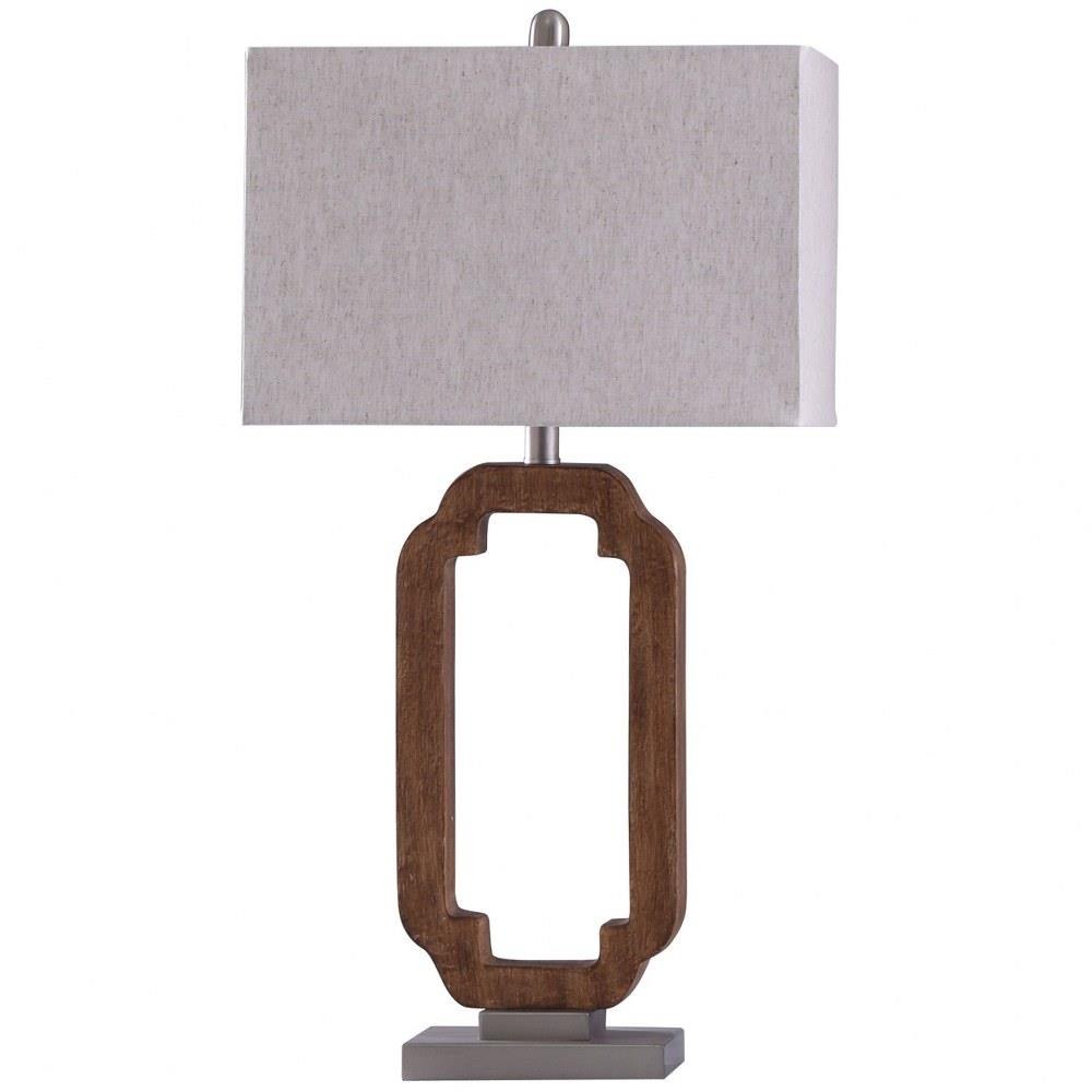 Hansen One Light Open Key Design Table Lamp by Stylecraft - L317447DS