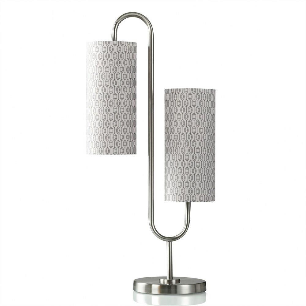 2 Light Table Lamp In Contemporary Style 30.25 x 9 Inches by Stylecraft - L332267DS
