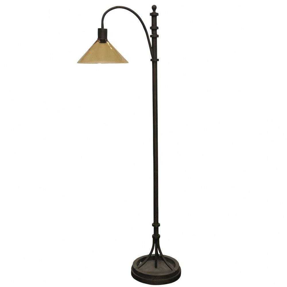 Edwin 1 Light Floor Lamp 65.3 Inch Tall and 18.5 Inch Wide by Stylecraft - L73016DS
