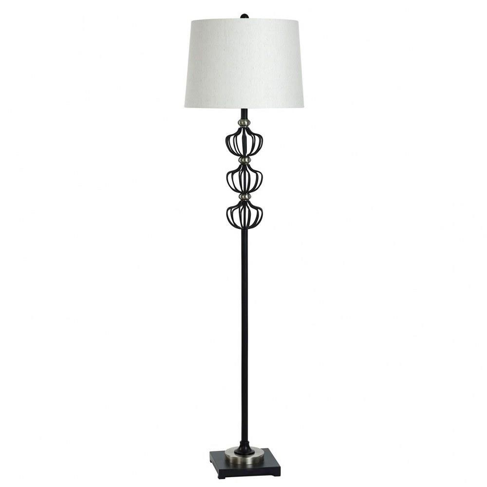 1 Light Floor Lamp In Contemporary Style 66 x 17 Inches by Stylecraft - L731662DS