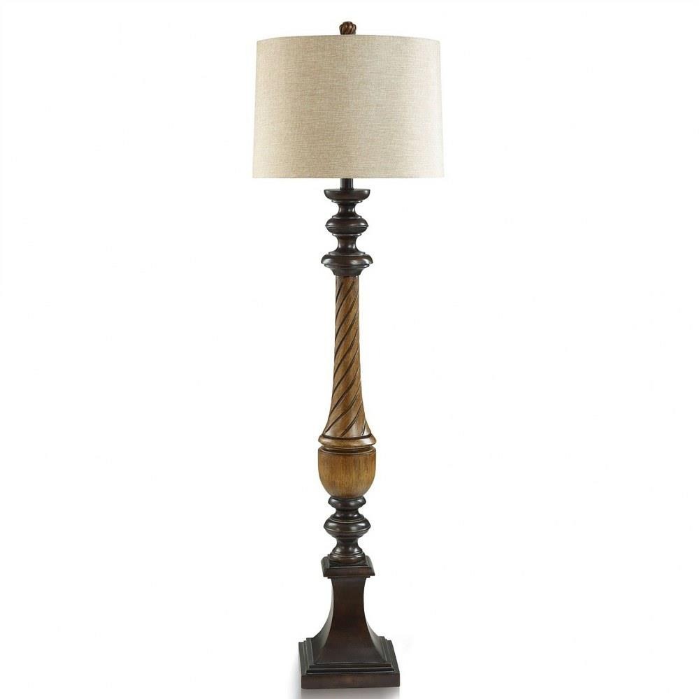 1 Light Floor Lamp In Traditional Style-64.5 Inches Tall and 9.8 Inches Wide - L732083DS