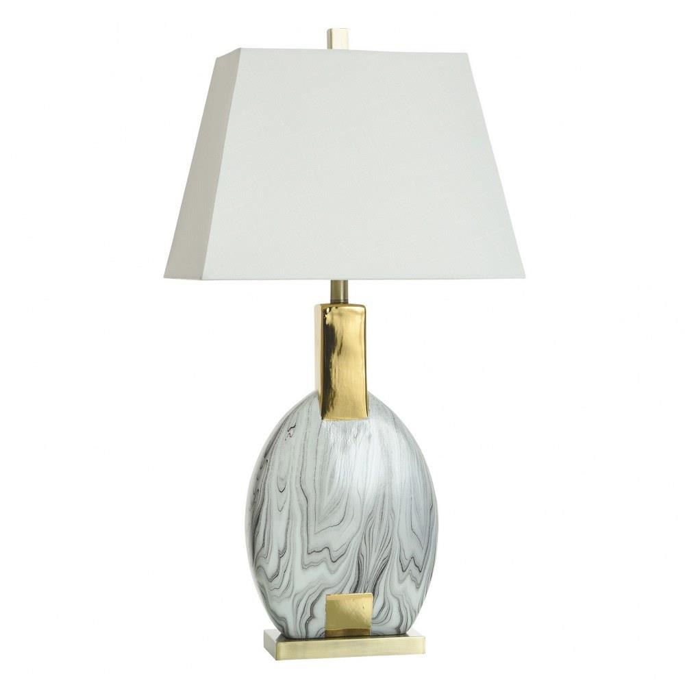 Marbell 1 Light Table Lamp 32.5 x 17 Inches by Stylecraft - NWL334052DS