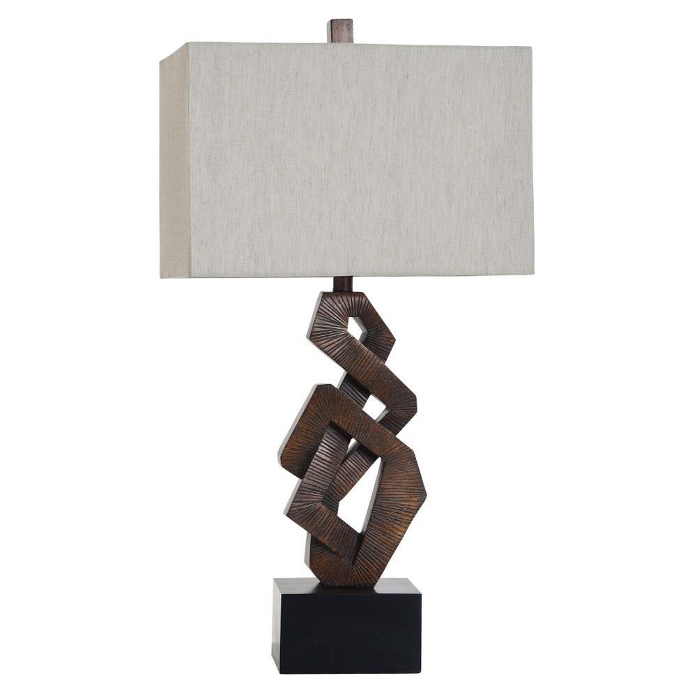 Marra 1 Light Table Lamp 32 Inches Tall and 17 Inches Wide by Stylecraft - NWL334057DS