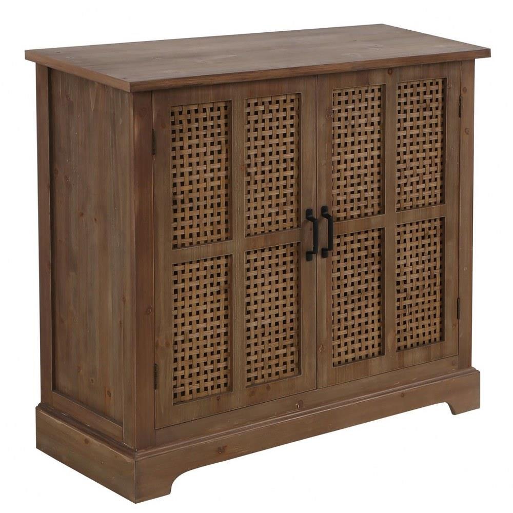 Acorn 2 Door Cabinet 34 Inch Tall and 36 Inch Wide by Stylecraft - SF26393DS