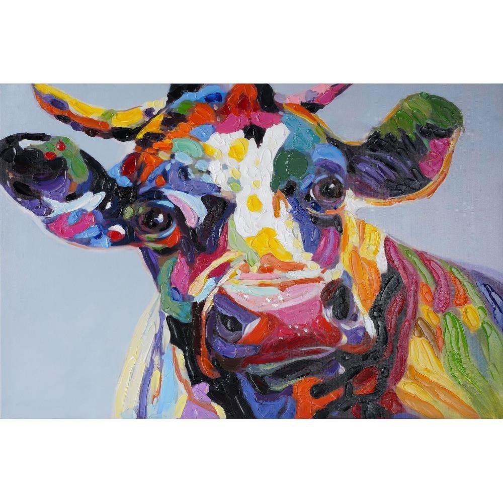 Ferdinand - Hand Embellished Canvas Wall Art In Farmhouse-Modern Style-36 Inches Tall and 24 Inches Wide - WI33817DS
