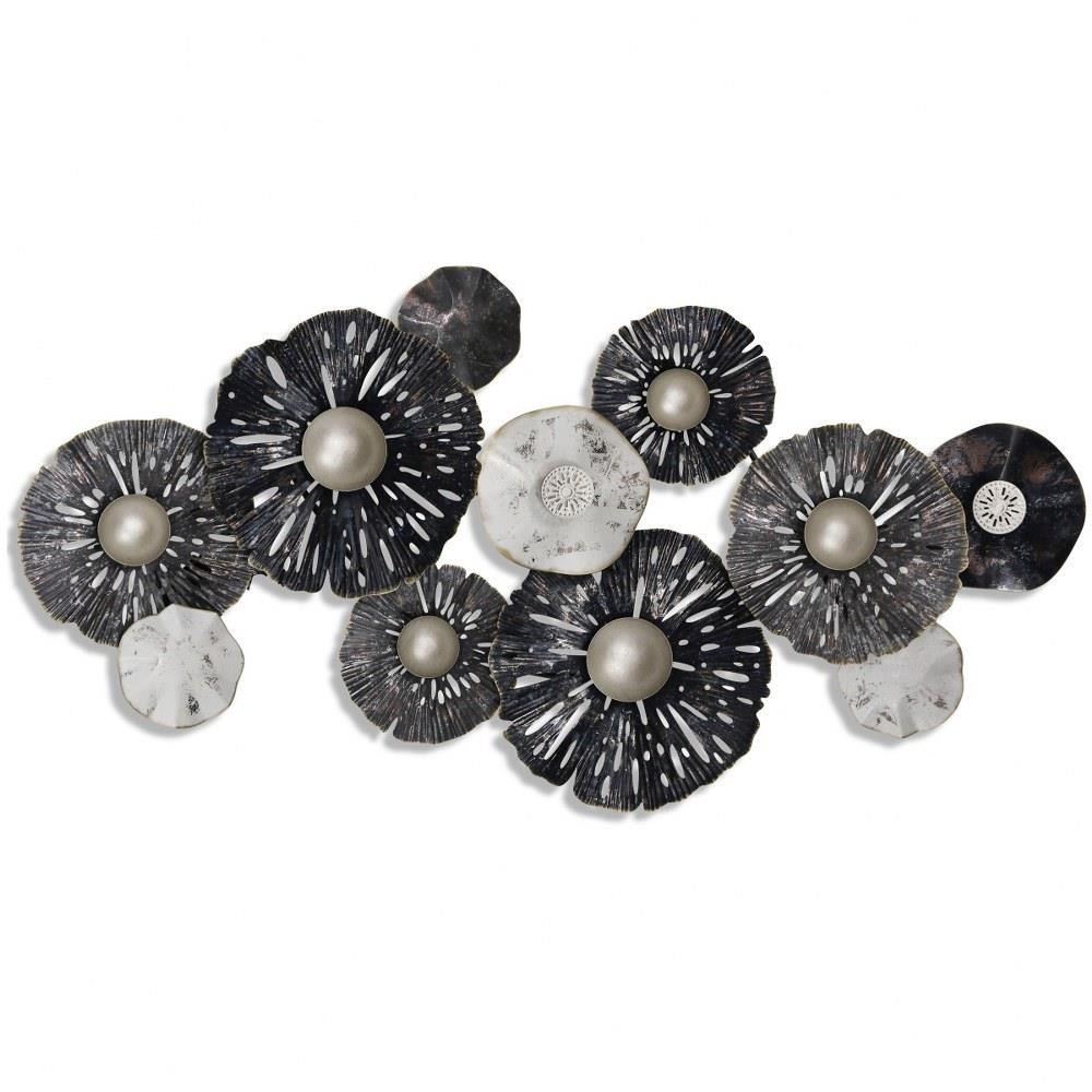 Metal Lillies - 47.25 Inch Metal Wall Art - WI42835DS