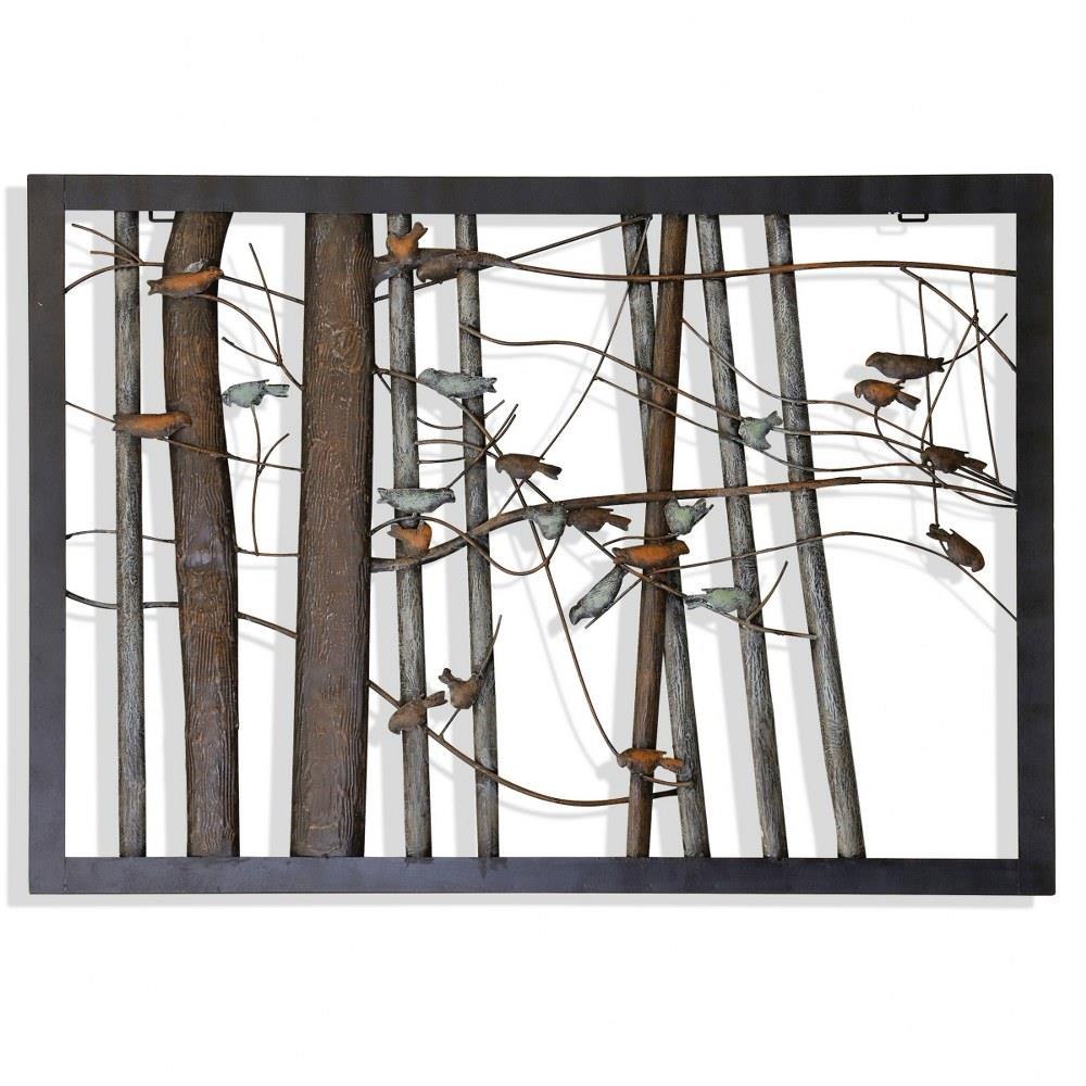 Branch Out 39.4 Inch Alternative Iron Wall Art by Stylecraft - WI42986DS