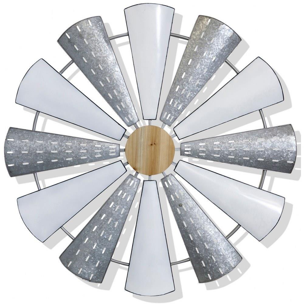 Blaire 42 Inch Windmill Wall Art In Contemporary Style by Stylecraft - WI52569DS