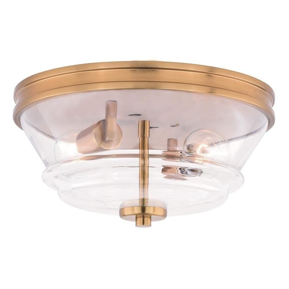 Toledo 2 Light 13 Inch Wide Flush Mount by Vaxcel - C0149