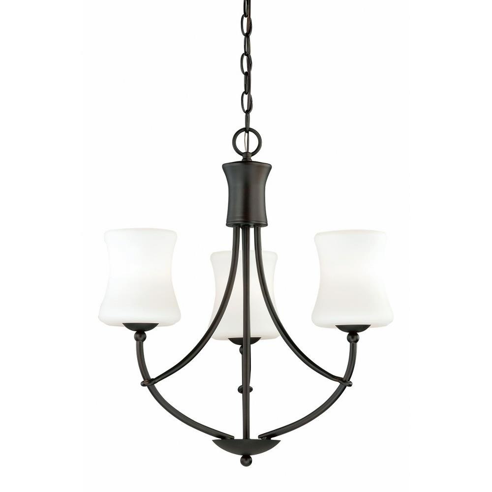 Poirot 3 Light Medium Chandelier by Vaxcel - H0104