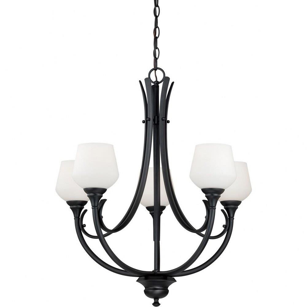 Grafton 5 Light Medium Chandelier by Vaxcel - H0126