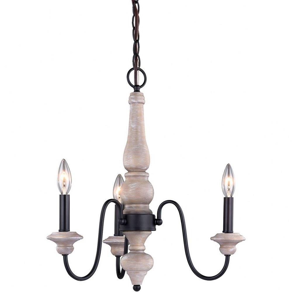 Georgetown 3 Light Small Chandelier by Vaxcel - H0235