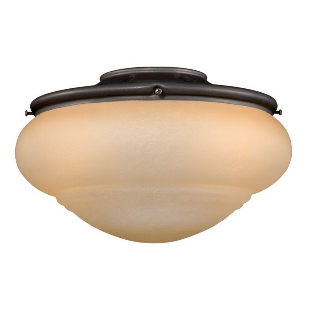 Fan Light Kit 2 Light 7 Inch Tall and 11.75 Inch Wide by Vaxcel - LK51216NB