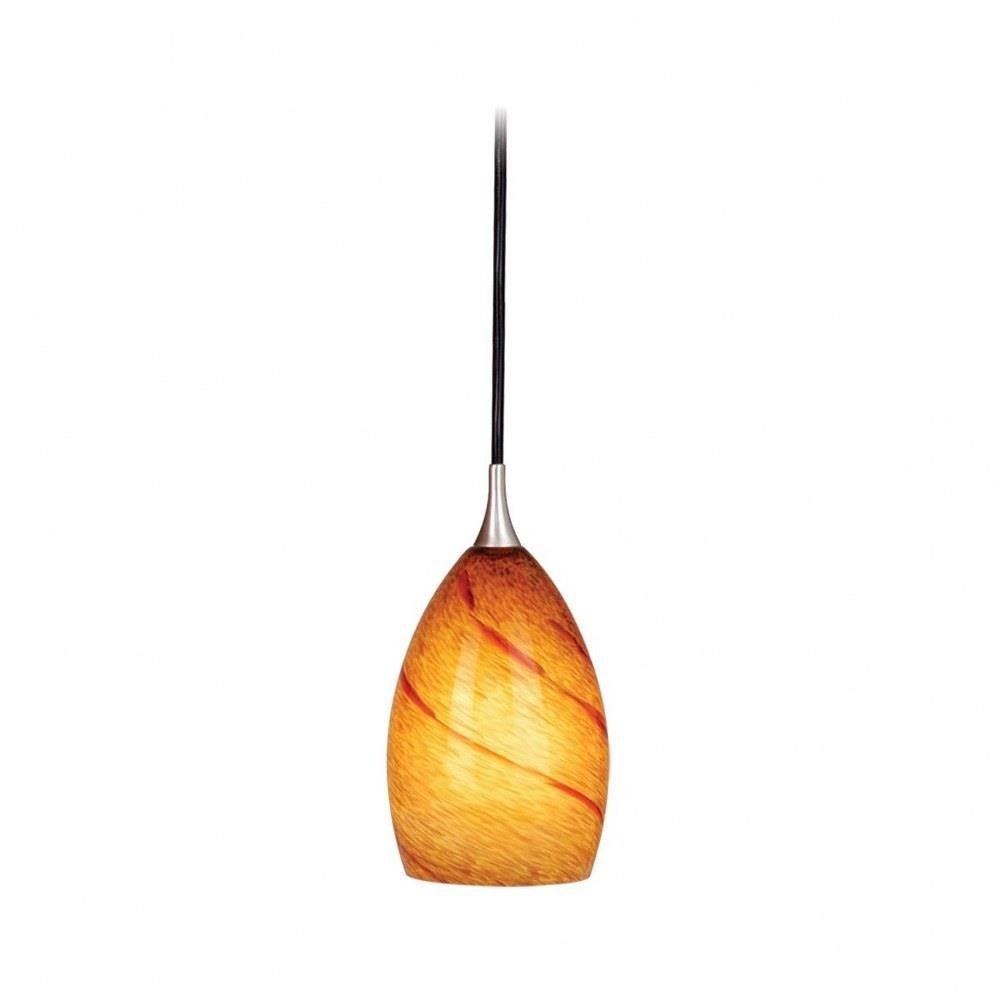 Milano 1 Light Mini Bell Pendant by Vaxcel - PD30119SN