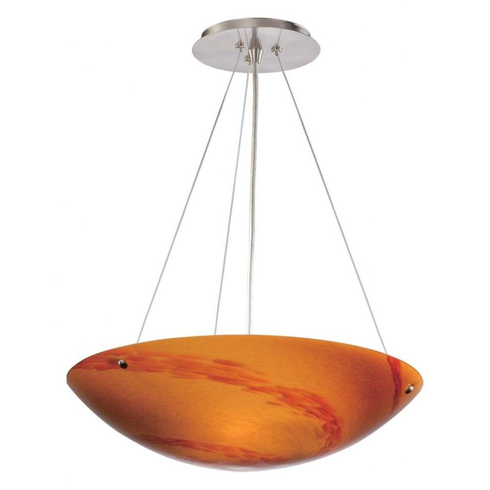 Milano 3 Light Medium Pendant by Vaxcel - PD53212SN