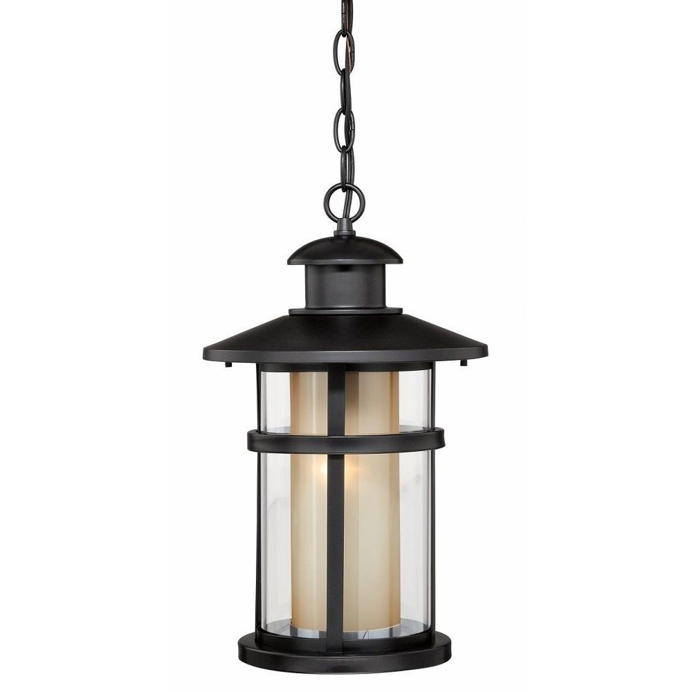 Cadiz 1 Light Small Cylinder Outdoor Pendant by Vaxcel - T0138