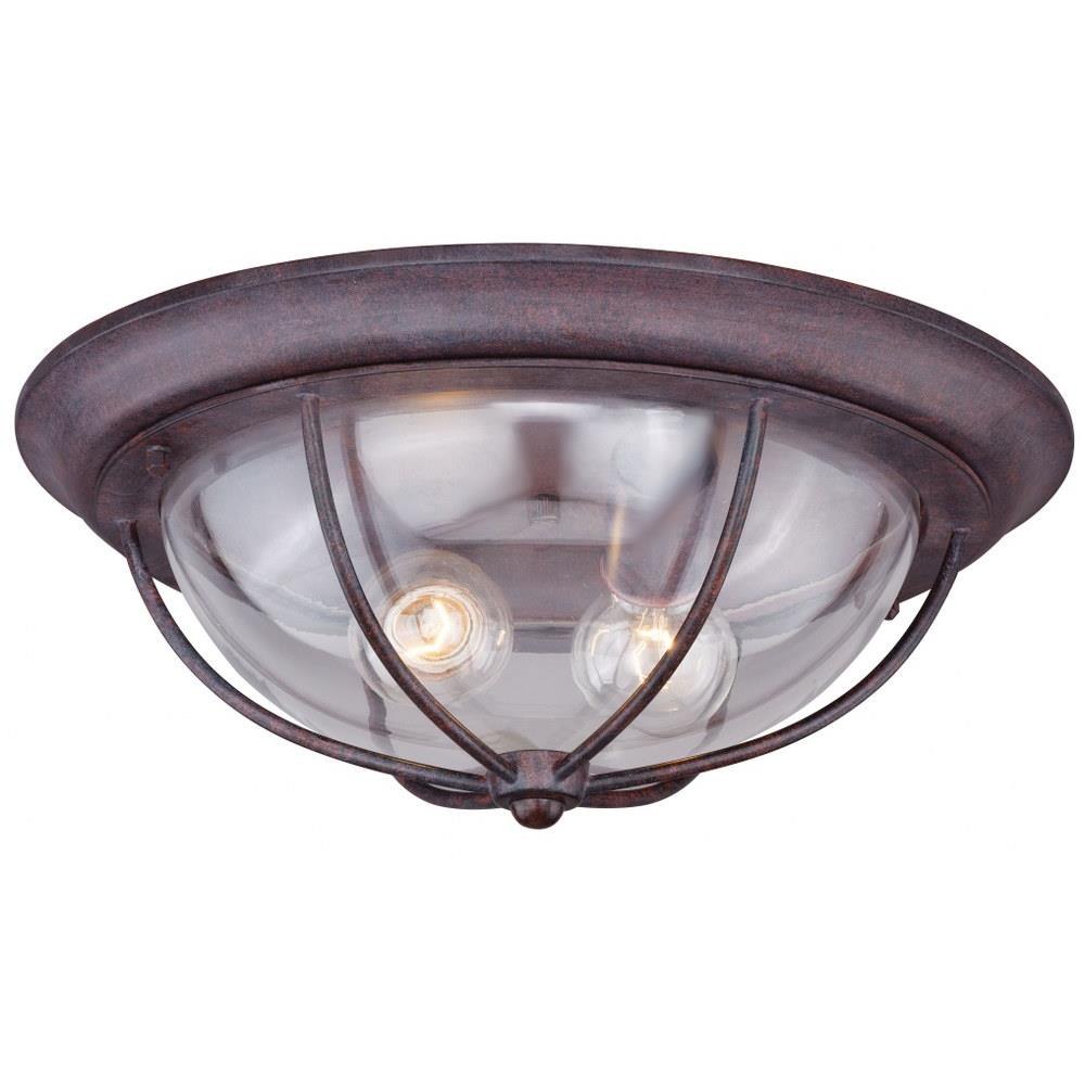 Dockside 2 Light 8 Inch Wide Flush Mount by Vaxcel - T0220