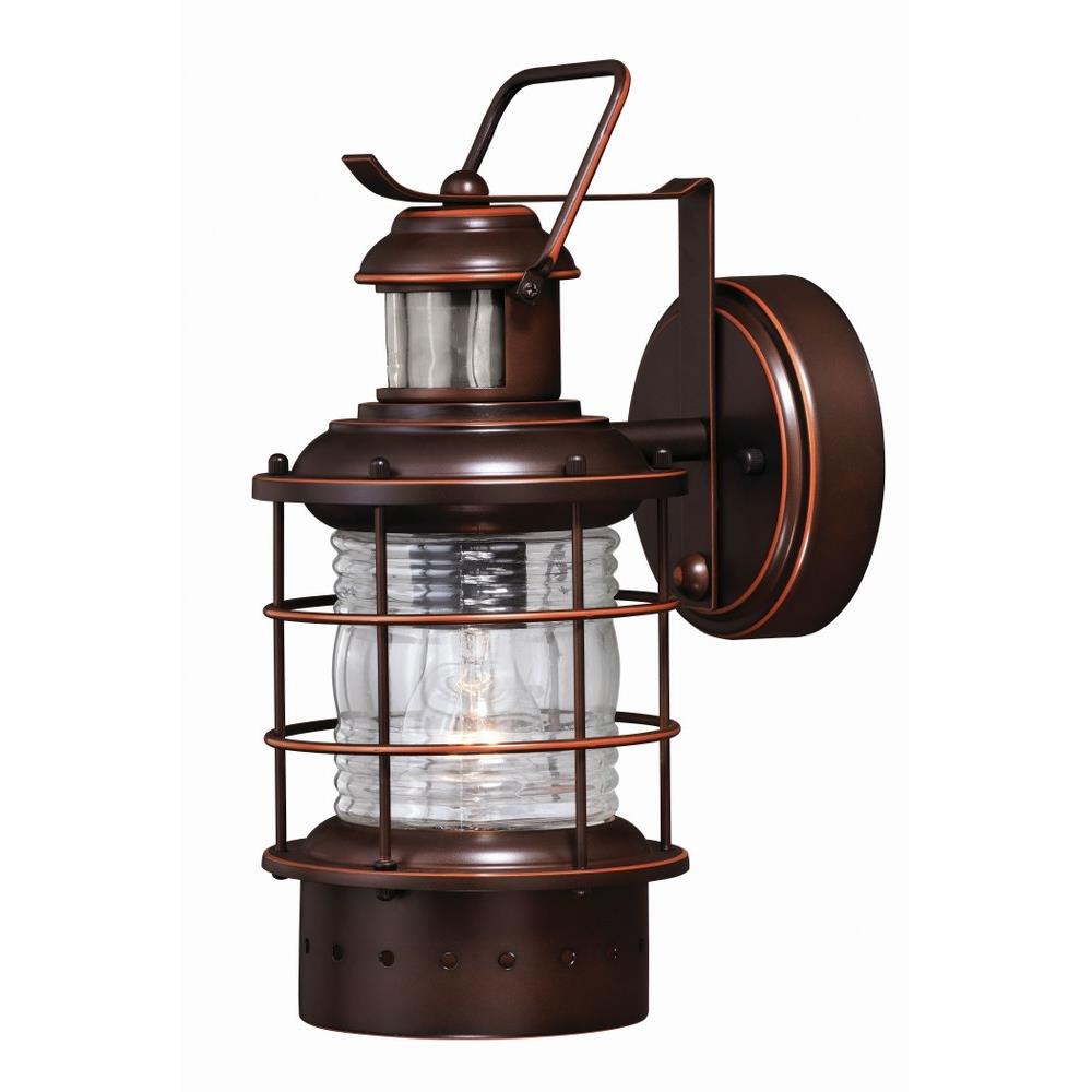 Hyannis Dualux 1 Light Outdoor Wall Lantern 12.25 Inch Tall by Vaxcel - T0255