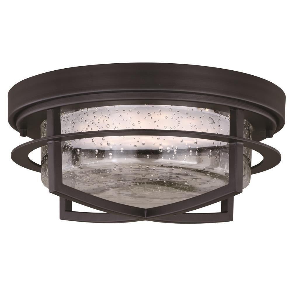 Logan 12W 1 LED 13 Inch Wide Flush Mount by Vaxcel - T0375
