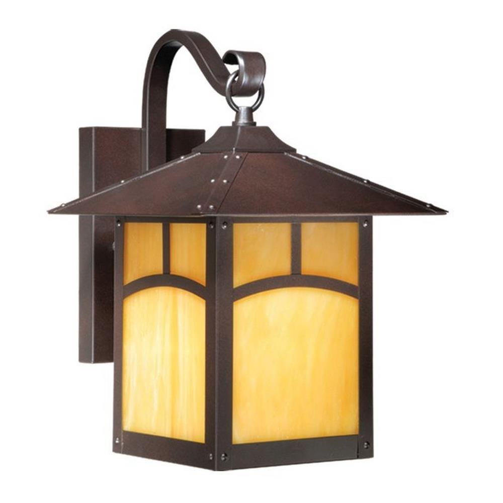 Taliesin 1 Light Outdoor Wall Mount by Vaxcel - TL-OWD090EB
