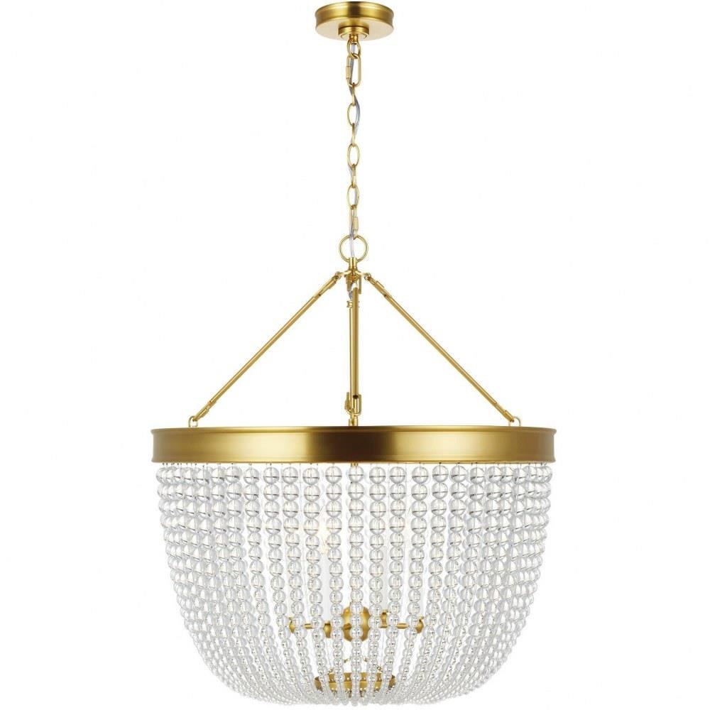 Summerhill 4 Light Small Chandelier by Visual Comfort Studio - cp1344bbs