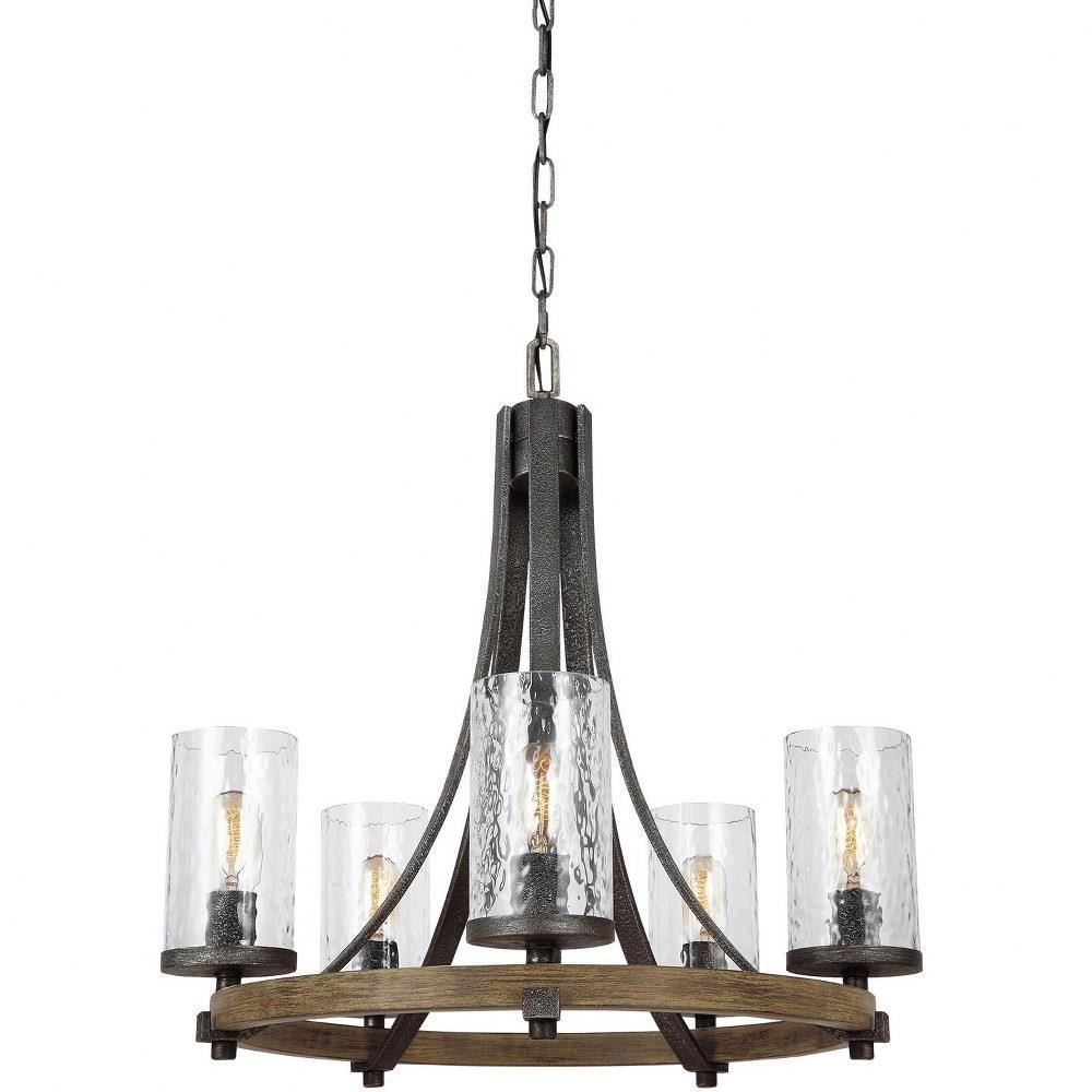 Angelo 5 Light Medium Chandelier by Visual Comfort Studio - F3133/5DWK/SGM