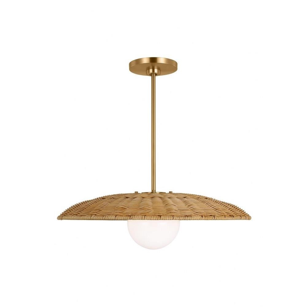 Mari 1 Light Large Pendant by Visual Comfort Studio - KSP1101BBS