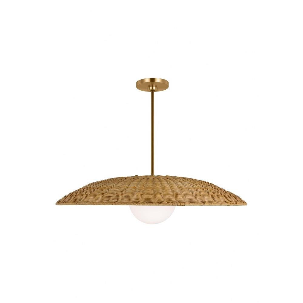 Mari 1 Light Oversized Pendant 31.63 Inch Wide by Visual Comfort Studio - KSP1111BBS