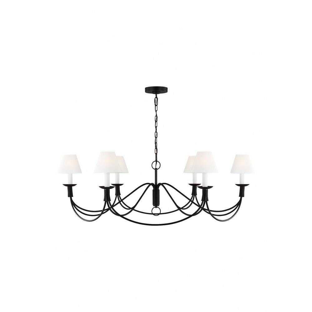 Sullivan 6 Light Oversized Chandelier by Visual Comfort Studio - lc1196ai
