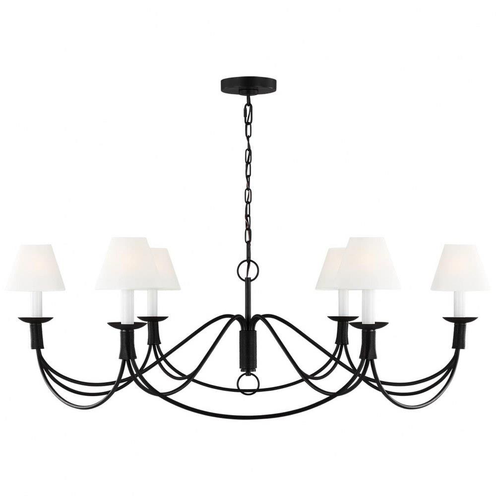 Sullivan 6 Light Oversized Chandelier by Visual Comfort Studio - lc1196ai