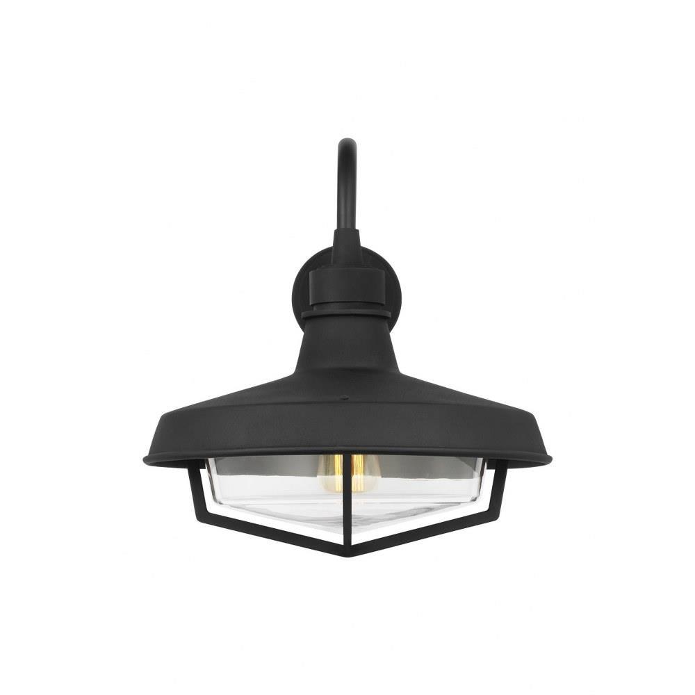 Hollis 1 Light Large Outdoor Wall Lantern by Visual Comfort Studio - TO1001TXB
