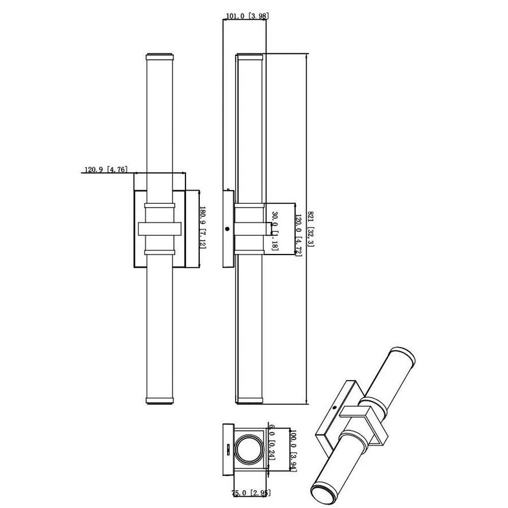 1019-32W-BN-LED