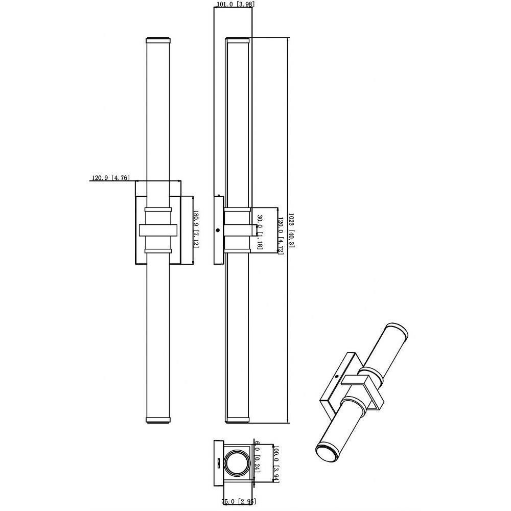 1019-40W-BN-LED
