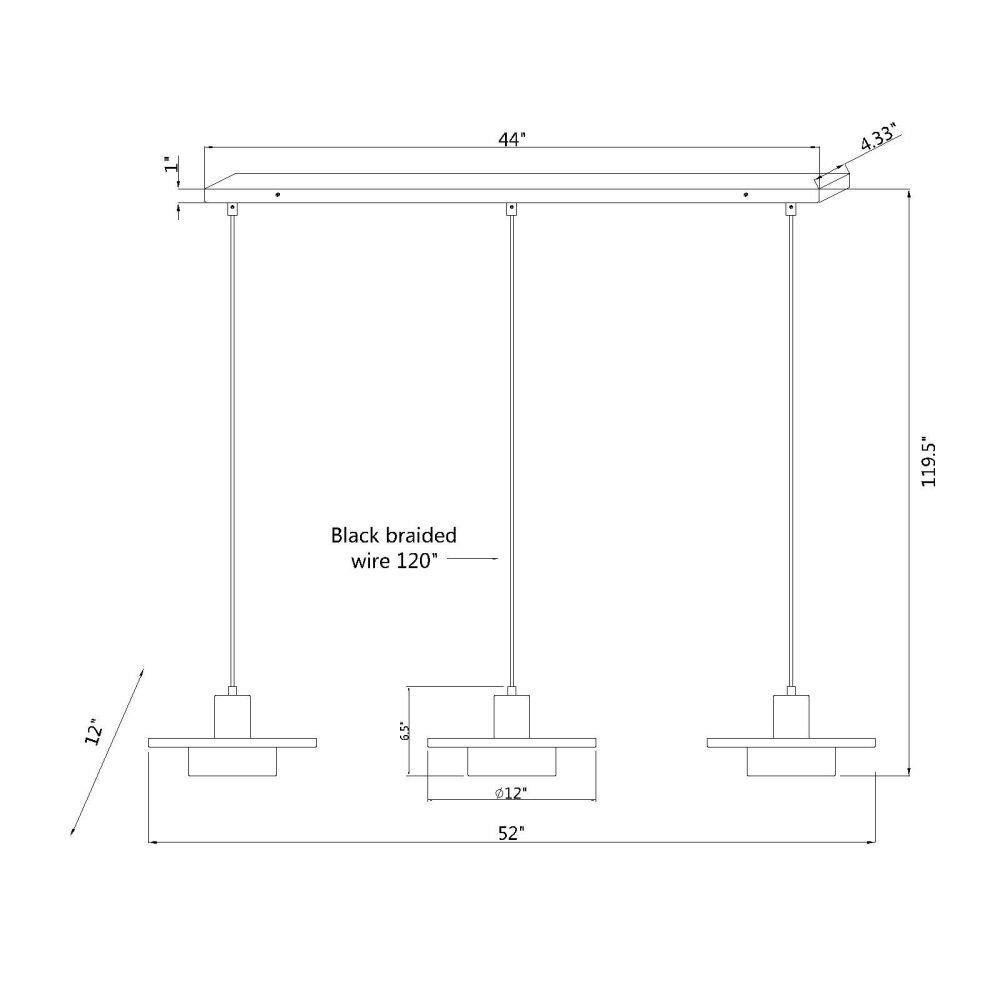 829P12-3L-BN-LED
